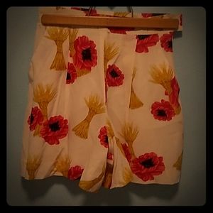 Vintage Escada Silk Shorts